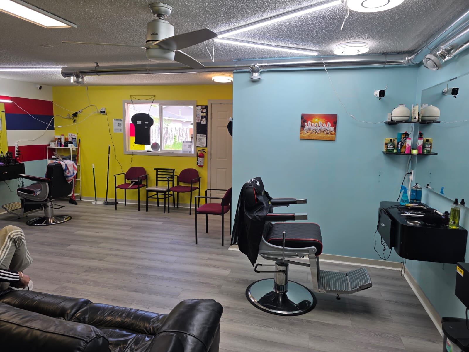 Men's grooming service at Daly Grove Barbershop Edmonton